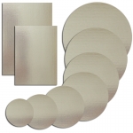 Round and rectangle cake pads