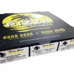 Ocean Grove Pizza 13 inch pizza box