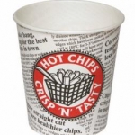 Hot chip bucket