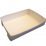Plain takeaway trays
